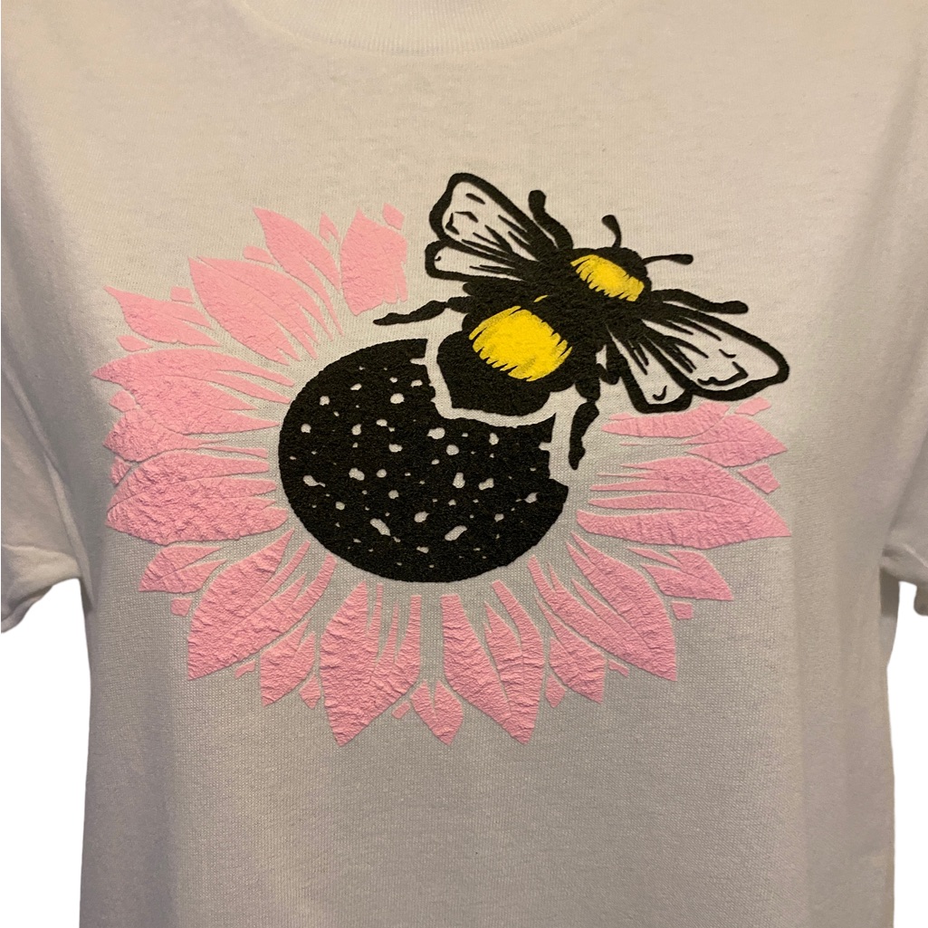 Bumble Bee And Sunflower